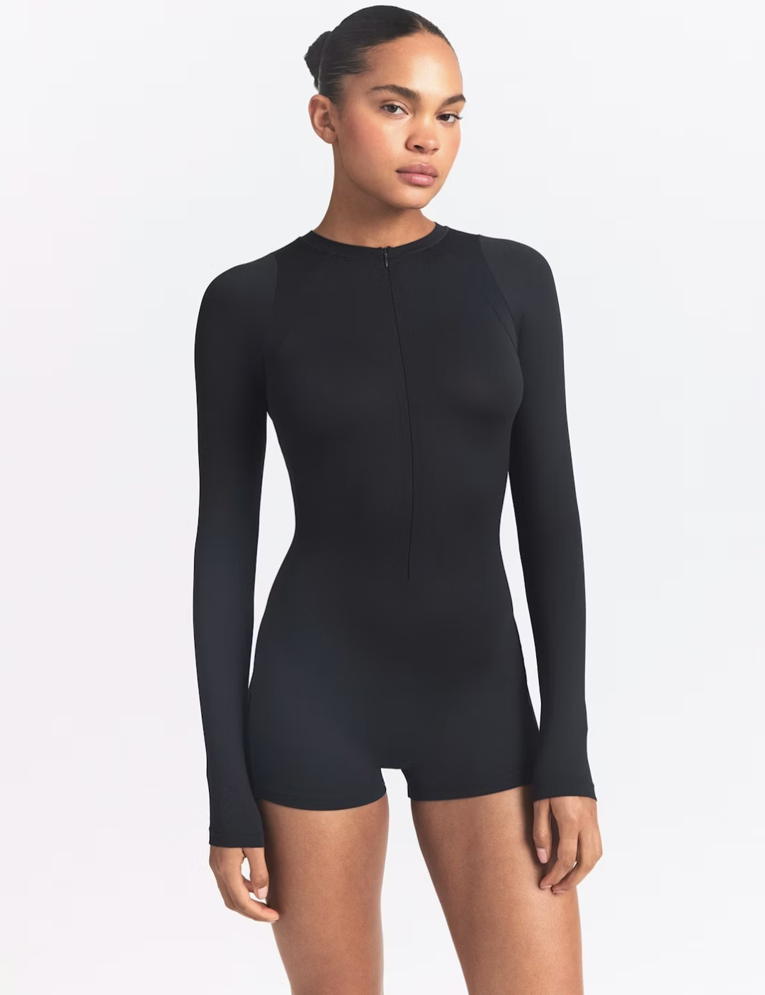 Long Sleeve One Piece — Noir